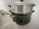 美的（Midea）电蒸锅 炖蒸煮一体多功能锅电煮锅分体式电锅 电火锅电热锅3层大容量加厚不锈钢蒸笼 上蒸下煮 10L 【30s出蒸汽】ZG26EASY401 实拍图