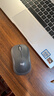 罗技（Logitech）M185鼠标 无线鼠标 办公鼠标 对称鼠标 黑色灰边 带无线2.4G接收器 实拍图
