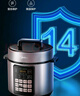 美的（Midea）品牌官方电压力锅5L深汤胆电饭煲高压锅家用4-6人 全自动智能预约煲汤炖煮小米粥MY-E523 实拍图