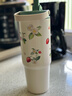 星巴克（Starbucks）双饮口不锈钢杯800ml大容量水杯咖啡杯保温保冷杯生日礼物 实拍图