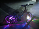 EROADE伊诺德自行车夜骑灯儿童平衡车花鼓灯发光轮子闪光充电装饰氛围灯 （大号）花鼓灯一对 实拍图