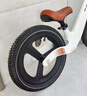 飞鸽儿童平衡车1-3-6岁男女小孩滑行无脚踏自行车宝宝两轮滑步车礼物 12寸镁合金一体充气轮【卡其色】 实拍图