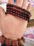 龍隐正宗小叶紫檀手串男女士款文玩手链檀香木佛珠子转运正品高端情侣 爆满金星【京仓速发】 8mm*108颗 实拍图