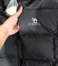 骆驼（CAMEL）【小太阳】户外羽绒服鸭绒加厚羽绒衣经典时尚防风保暖运动外套 幻影黑，A33CAPN163E 男女 XL 实拍图