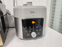 美的（Midea）沸腾浓香双模式小飞侠电压力锅0氟0涂层双胆高压锅5L智能预约家用煲汤4-6人煮饭煲E5825N国家补贴 实拍图