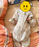 贝肽斯婴儿睡袋暖姜恒温儿童分腿睡袋婴幼儿防踢被睡衣秋冬中厚 弗里德L 实拍图