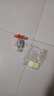 【风能小飞机】电动车摩托车风力发电LED发光七彩灯车载旋转摆件装饰骑行风力发光小飞机迷你FJ01 红色【风力驱动+炫酷光效】 实拍图