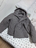 优衣库女装PUFFTECH空气棉服连帽外套/25秋冬新款478571 06 铅灰色 M 实拍图