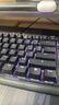 CHERRY樱桃 MX1.1黑曜极光 机械键盘 游戏键盘 悬浮式无钢结构 87键有线键盘 RGB灯效  黑色 红轴 实拍图