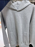 优衣库合作款男女装宽松连帽卫衣长袖运动479853 479945 479853/03灰色 S 实拍图