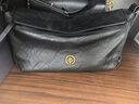 BAGTREE【明星同款】包包树奶盒包植鞣皮单肩斜挎腋下通勤Hobo枕头女士包 檀黑色-中号【磁吸拉链款】 高级小众圣诞节礼物女 实拍图