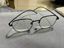 VGO防蓝光眼镜防辐射眼镜男女蓝光阻隔率＞90%超轻β钛平光黑色 实拍图