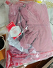 坦博尔羽绒服女短款秋冬连帽宽松保暖女士外套厚TD236356 粉黛红 165  实拍图