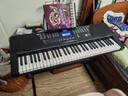 美科（Meirkergr）MK-975（智能版） 亮灯跟弹61键钢琴键多功能智能电子琴乐器 连接U盘手机pad带琴架 实拍图