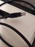 绿联六类纯铜网线 CAT6类千兆网络高速连接线 电脑宽带8芯双绞线 POE供电成品跳线黑色10米50196 实拍图