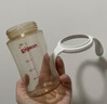 贝亲（Pigeon）自然实感第三代宽口径奶瓶双把手（清新蓝） 原装配件BA150 实拍图