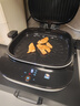 九阳（Joyoung）0氟钛瓷大功率花瓣加热电饼档 远红外立体焱烤烙饼锅早餐机 上下可拆三明治薄饼机GK350[政府补贴] 实拍图