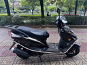吉浪款迅鹰125踏板车摩托车超级鹰尚领鬼火代步国四电喷可上牌 出口版高配国四电喷可上牌 黑色 实拍图