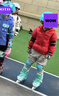 斯威（SWAY）轮滑鞋儿童溜冰鞋男女童初学套装中小学滑轮滑冰旱冰鞋成人直排轮 登绿八轮全闪+头盔护具+一体支架 M (适合6-12岁)平时鞋码31-36 实拍图