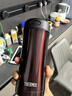 膳魔师（THERMOS）保温杯400ml不锈钢男女商务办公保冷水杯子JCG-400 CBW 实拍图