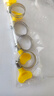 洗衣机排水管适用加厚款不锈钢带手柄水管卡箍洗车水枪接头管子卡喉箍软管固定抱箍 水龙头4分管通用16~25mm (5只装) 实拍图