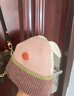 Kocotreekk树儿童帽子发热保暖秋冬男童女孩针织毛线宝宝护耳帽 兔兔奶糖S 实拍图