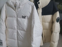 特步羽绒服男女同款秋冬轻鸭绒三防户外运动时尚百搭防泼水防油防污 实拍图