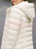 坦博尔轻薄羽绒服女短款连帽百搭休闲秋冬女士外套 浅云白 M(165) 实拍图