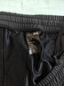 优衣库合作款男装高弹力运动长裤防紫外线休闲裤轻薄常规款480412 09 黑色 L 实拍图