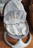 优乐博（ULOP）婴儿摇摇椅哄娃神器电动摇椅新生儿见面礼宝宝满月礼物哄睡摇篮 婴儿电动摇篮摇摇床[升级款灰色] 婴儿用品哄睡神器电动摇摇椅 实拍图