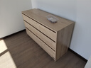 全友家居 六斗柜客厅抽屉收纳柜原木风家具储物柜卧室斗柜置物柜子 实拍图