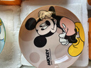 迪士尼8英寸深盘子可爱卡通陶瓷釉下彩耐高温盛儿童少女好看菜盘 乐悠8寸盘-米奇 无规格 实拍图