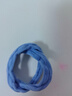 海盐蓝发绳发绳发圈头绳简约扎高马尾皮筋少女可爱头饰无缝高弹力 10根（opp袋包装）【颜色随机】 实拍图