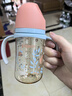 贝亲（Pigeon）PPSU双把手防胀气奶瓶240ml 丛林小兔 M号奶嘴 3月+ AA218 实拍图