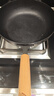 爱仕达（ASD）平底锅 有钛铁不粘煎锅 无涂层铁锅牛排炒菜锅26cm小锤纹加深T6WG 实拍图