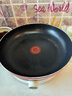 炊大皇平底锅不粘锅牛排煎蛋烙饼煎锅带盖28cm电磁炉通用中国红ZH28JG 实拍图