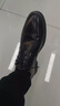 百丽男鞋商务正装皮鞋休闲增高软底真皮鞋10503AM0 黑色-经典版 40 实拍图