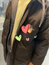 NASALIKE官方棉服男冬季保暖假两件连帽棉衣羽面包绒服男士防寒外套棉袄子 黑色 4XL （建议165-180斤） 实拍图