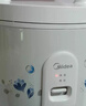 美的（Midea） 微压电饭煲 精铸发热盘大容量简单易控 黑晶内胆家用迷你小电饭锅 1-2-3-5-8人家用商用 4升款 4L 2-6人用 实拍图