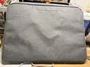 毕亚兹 15.6/16英寸笔记本电脑包手提 适用苹果小米华为联想戴尔华硕惠普 男女商务内胆包保护套灰 实拍图