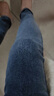 真维斯（JEANSWEST）牛仔裤女秋季棉弹力小脚裤子女柔软高腰显瘦收腹提臀蓝灰色29 实拍图