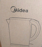 美的（Midea）电热水壶开水壶1.7L大容量0涂层烧水壶304不锈钢双层防烫无缝内胆快速烧水 MK-SH17M301C 实拍图