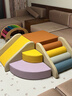 顾之Guci滑滑梯室内攀爬架婴儿早教感统儿童玩具爬梯家用软体1-3岁 大六件套_感统组合D 实拍图