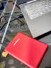 纽曼（Newsmy） 1TB 移动硬盘机械 Type-C接口 明月时尚版系列 USB3.1 2.5英寸 玫瑰红 118M/S 极速传输 实拍图