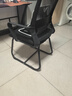 点萤 电脑椅子弓形椅办公椅久坐舒服座椅宿舍椅子靠背椅DNY-84pro 【升级防倾底角】黑框黑网 实拍图