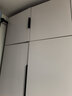 顾家家居（KUKA）顾家木艺 衣柜 现代简约ENF级储物柜子衣橱趟门卧室家具 PT8020GY 2门衣柜B款-0.8米 带顶柜-总高2.4米 实拍图