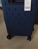 米家小米行李箱20英寸拉杆箱可登机箱万向轮旅行箱男女小型密码箱蓝色 实拍图