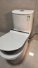 惠达（HUIDA）抽水马桶家用大冲力节水虹吸式卫生间坐便器HDC6218NB 400坑距 实拍图