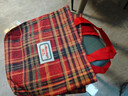 事务包书包手提毛毡包飞机包可爱小清新高颜值学生大容量减负轻便飞机包手提包毛毡包 秋冬复古款手提包 大号 颜色随机 1个装无挂件 实拍图