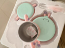 babycare儿童餐具辅食碗保温碗宝宝吃饭工具新生婴儿礼盒送礼5件套粉PPSU 实拍图